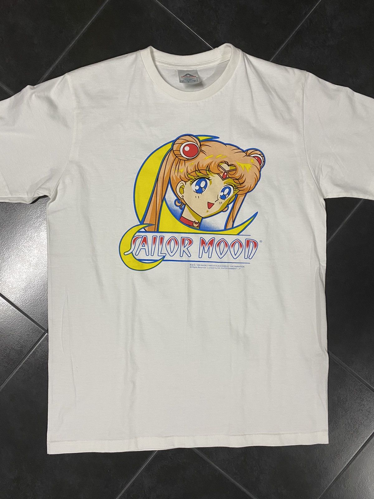Original Vintage Sailormoon Tee Rare 90s Hoodie, Sweatshirt | FlexRushtees.com