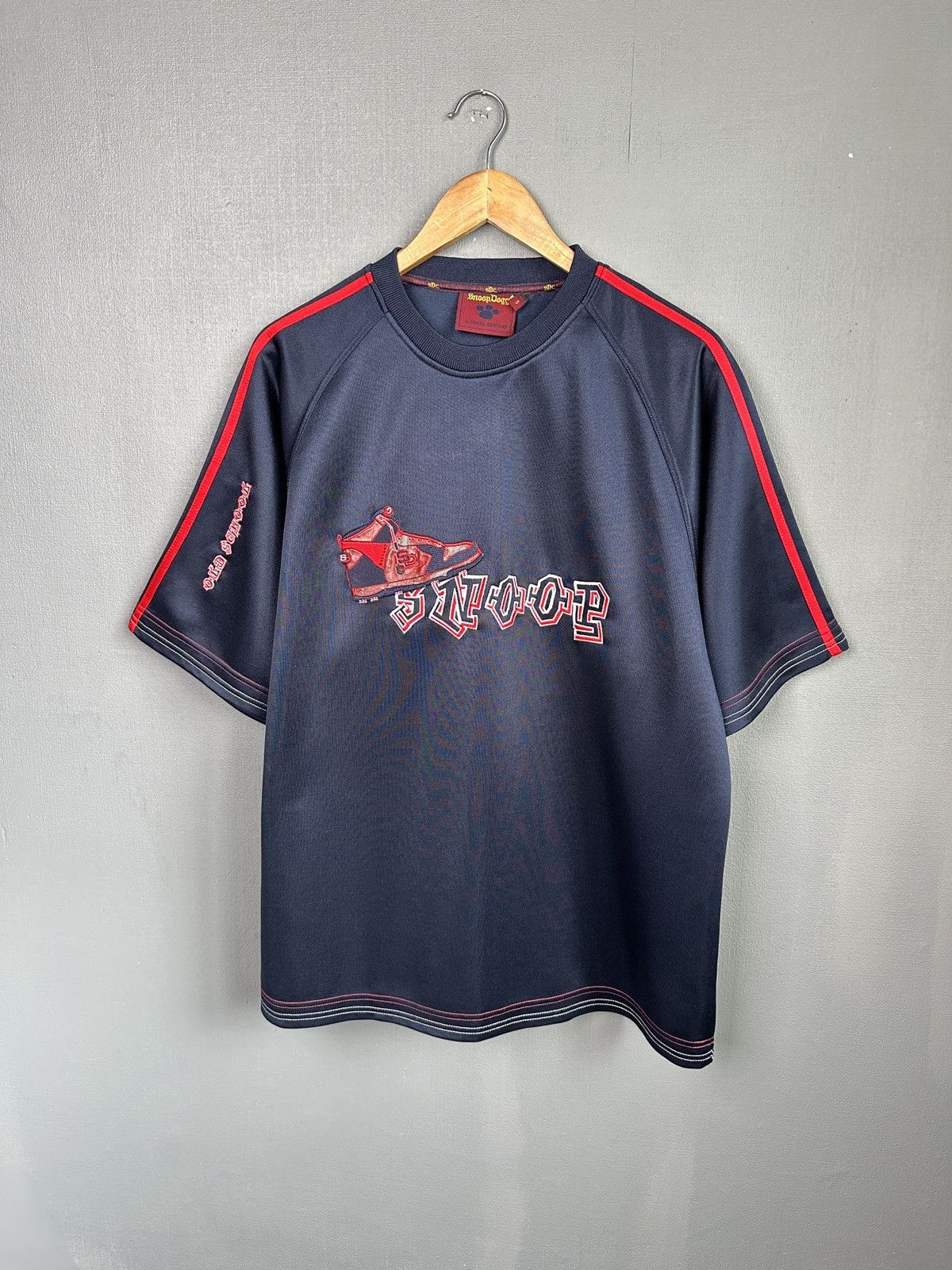 Dogg Y2k Snoop Dogg Old School Boxy Fit Embroidered Logo T Shirt Hoodie, Sweatshirt | FlexRushtees.com