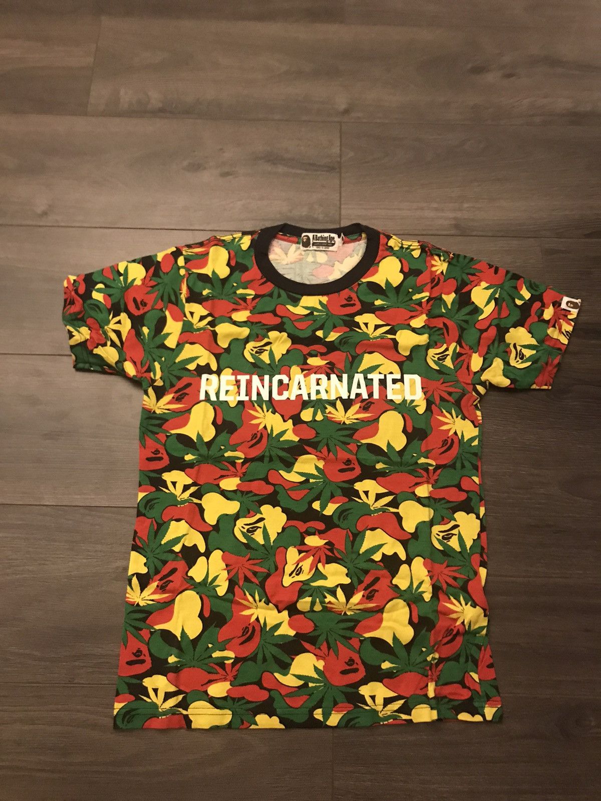 Snoop Dogg Bape X Snoop Lion Reincarnated Tee Hoodie, Sweatshirt | FlexRushtees.com