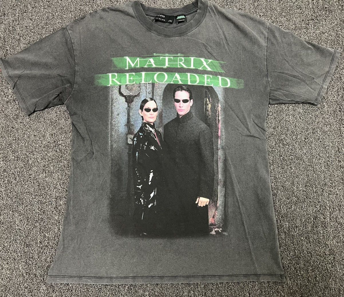 Vintage Matrix Reloaded Shirt Size Small