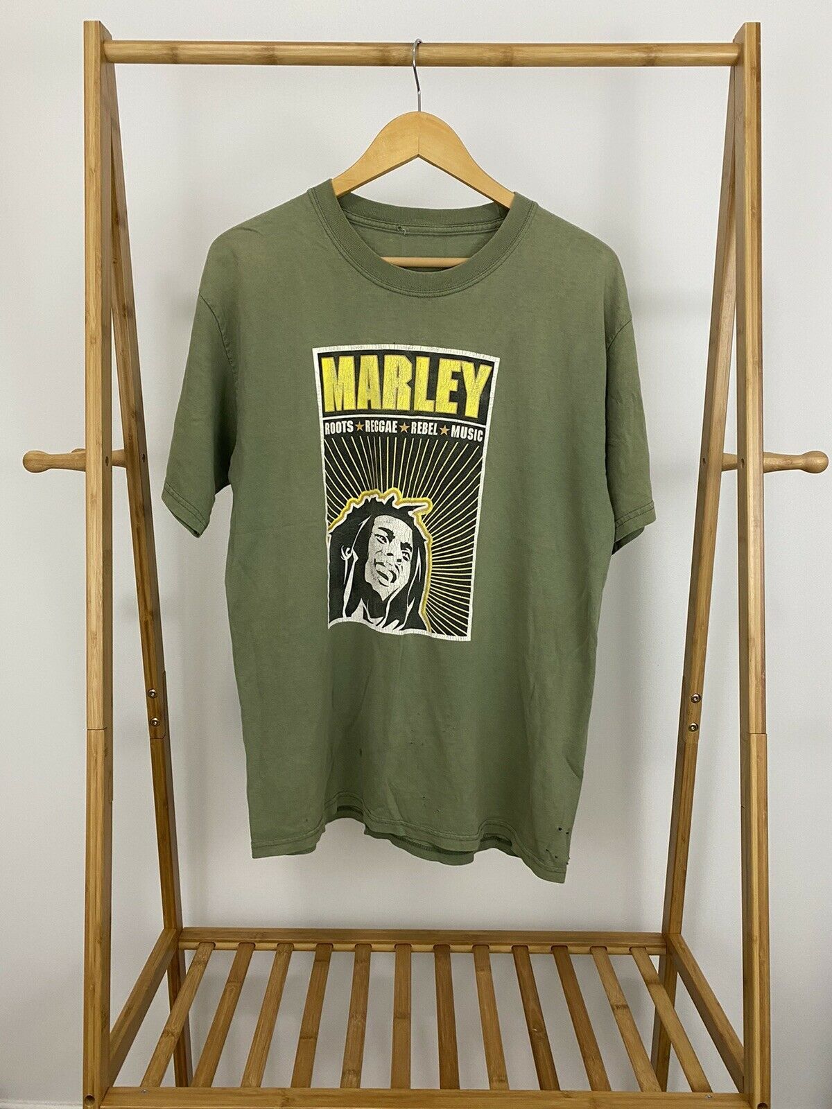 Bob Marley X Vintage Vtg Bob Marley Reggae Rap Sun Faded T Shirt L Hoodie, Sweatshirt | FlexRushtees.com