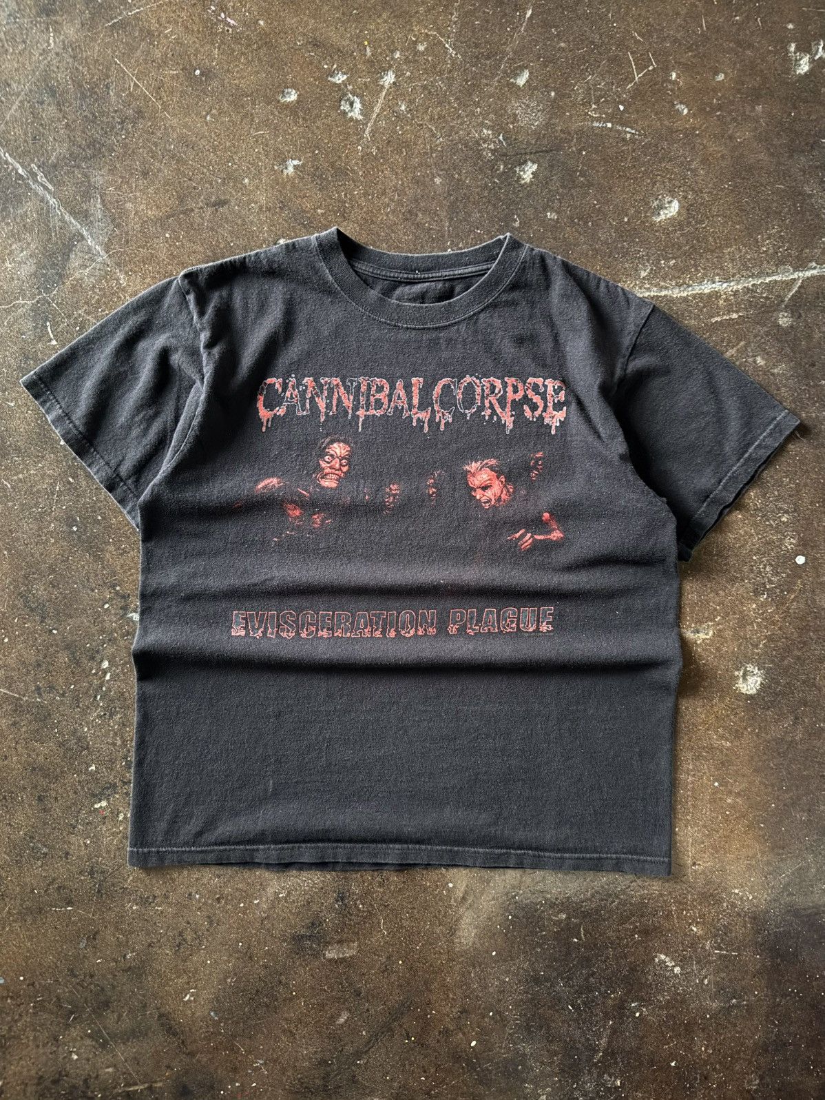Vintage Y2k Rare Cannibal Corpse Grunge Plague Shirt Hoodie, Sweatshirt | FlexRushtees.com