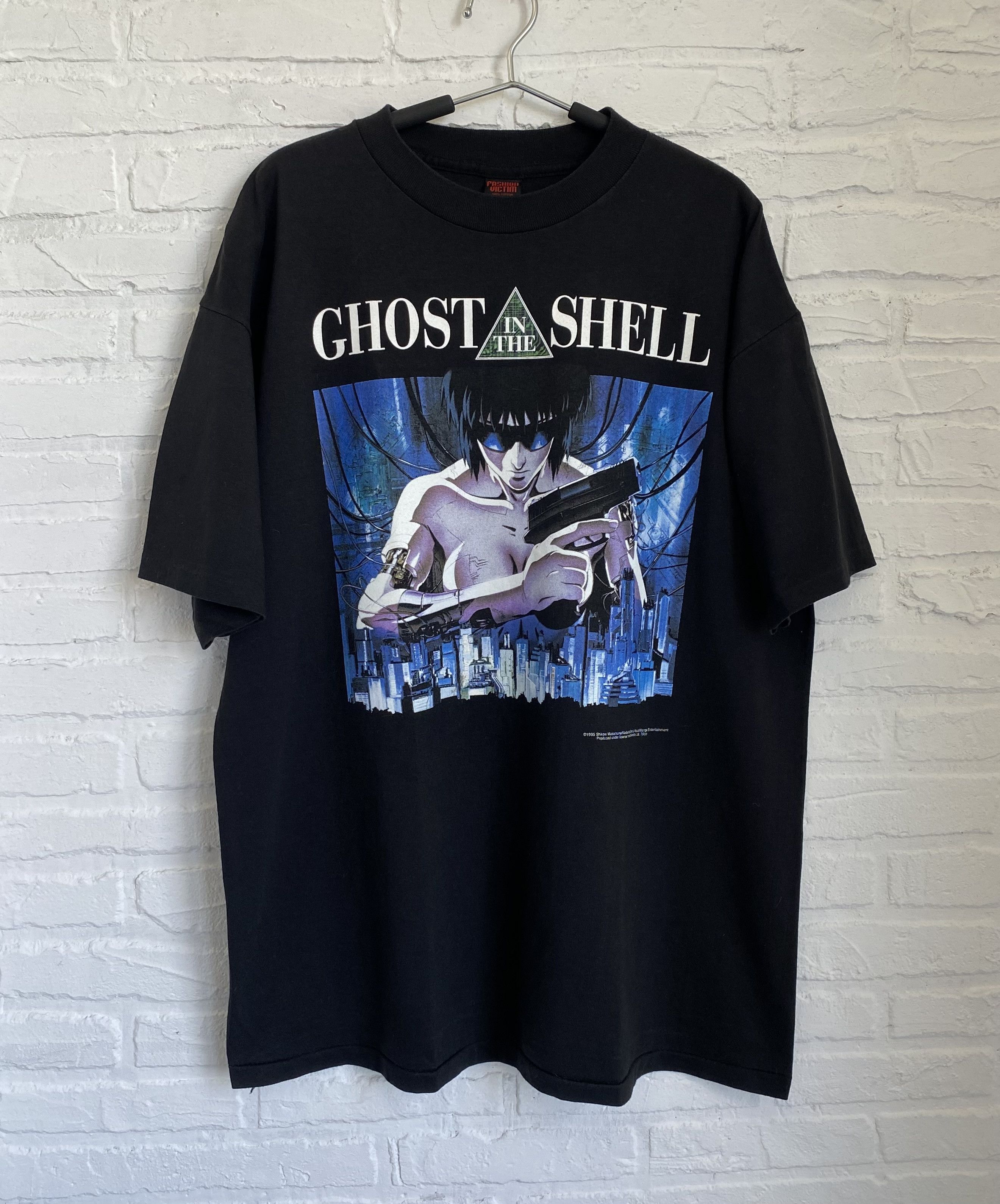 Fashion Victim Vintage 90s 1995 Ghost In The Shell Fashion Victim T Shirt Hoodie, Sweatshirt | FlexRushtees.com