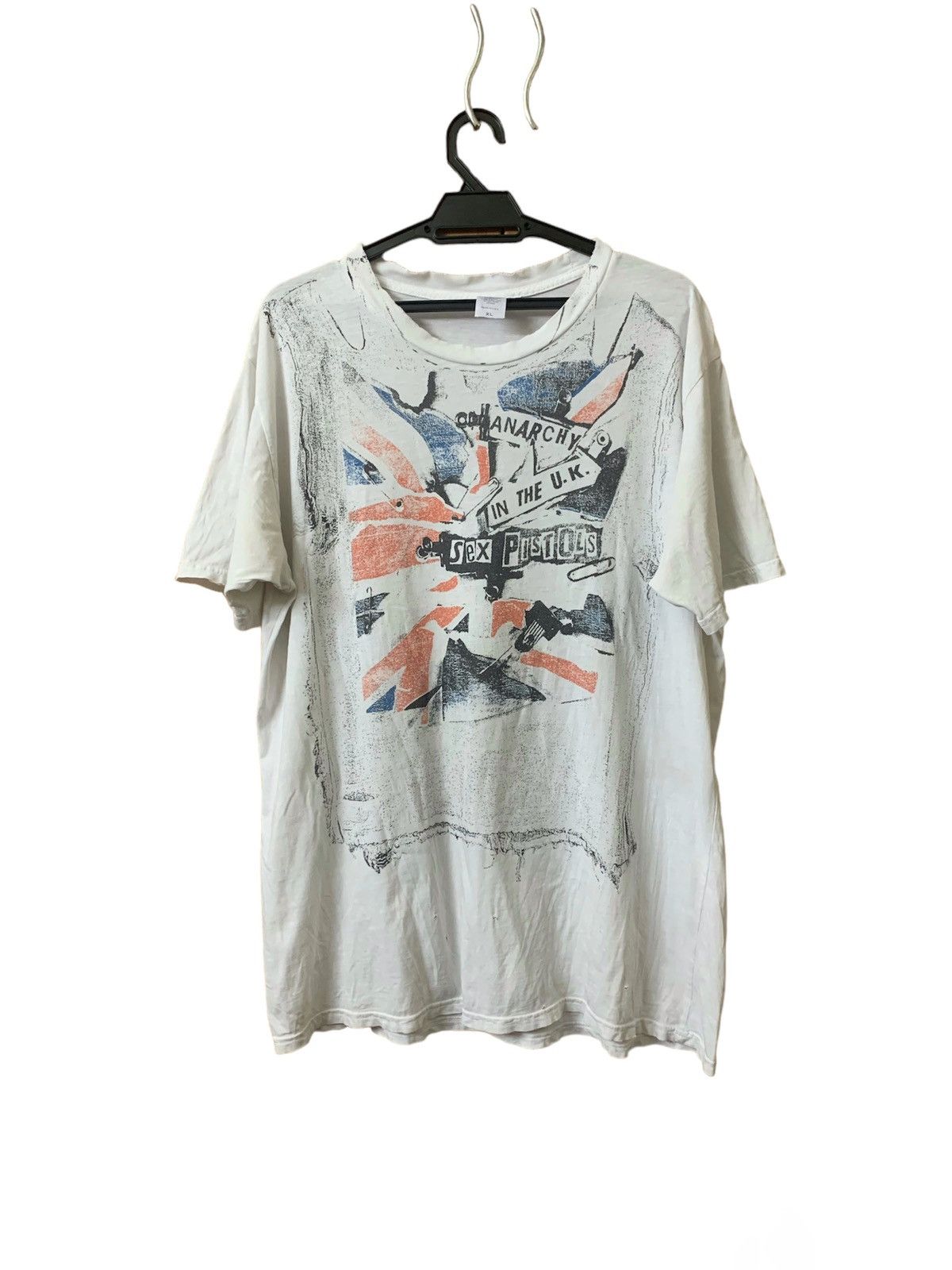 Vintage Y2k Sex Pistols Anarchy In The Uk Shirt Hoodie, Sweatshirt | FlexRushtees.com