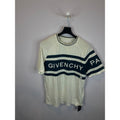 Givenchy Tee White Teal Missing Top Tag Used Medium Hoodie, Sweatshirt | FlexRushtees.com