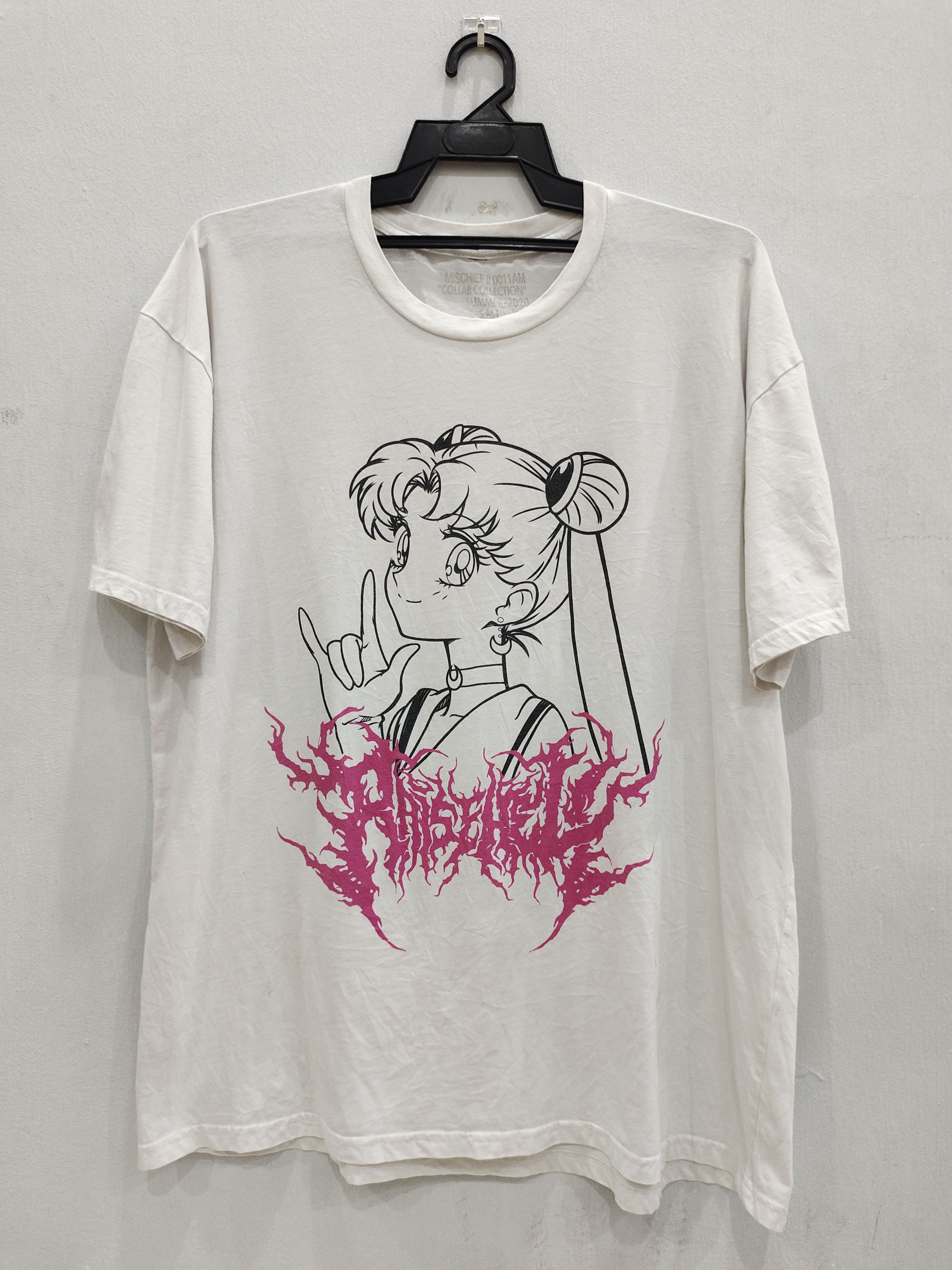 Vintage Raise Hell X Sailor Moon Tee Hoodie, Sweatshirt | FlexRushtees.com