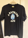 Bape Black Abc Camo College Tee Hoodie, Sweatshirt | FlexRushtees.com