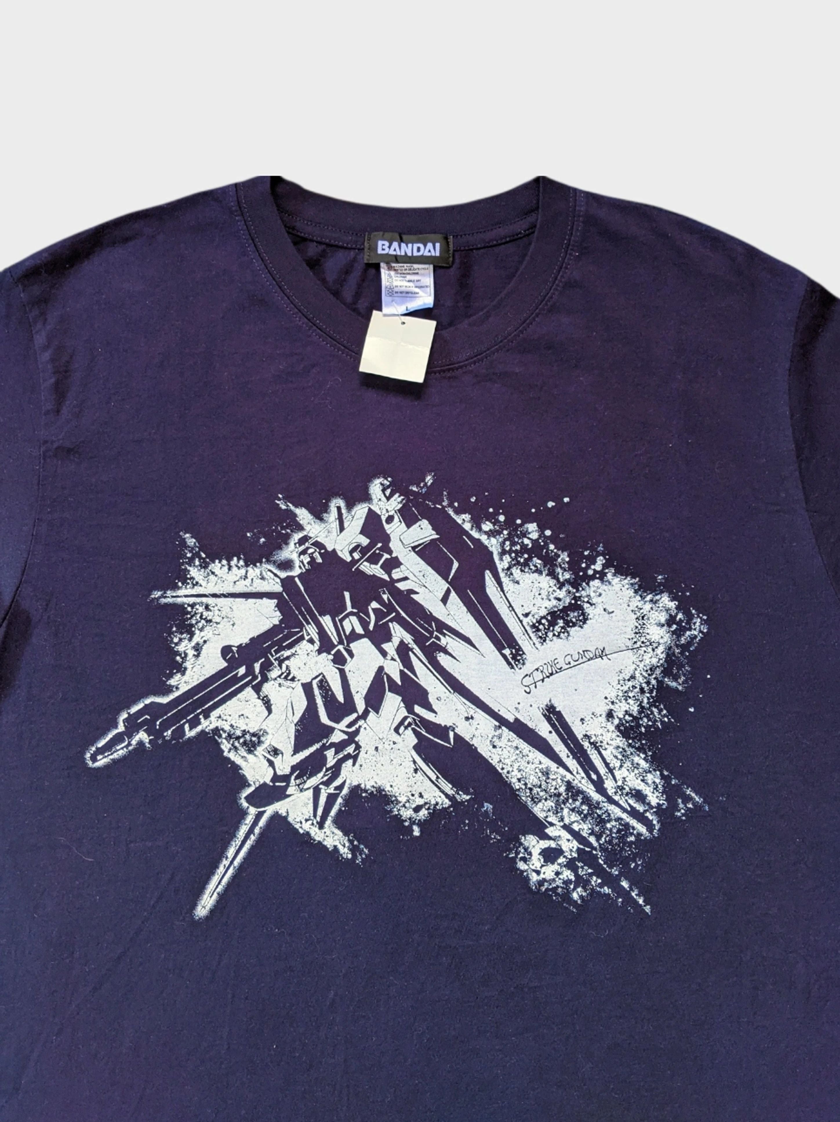 Japanese Brand X Vintage Vintage Y2k Deadstock Gundam Seed Strike Bandai T Shirt