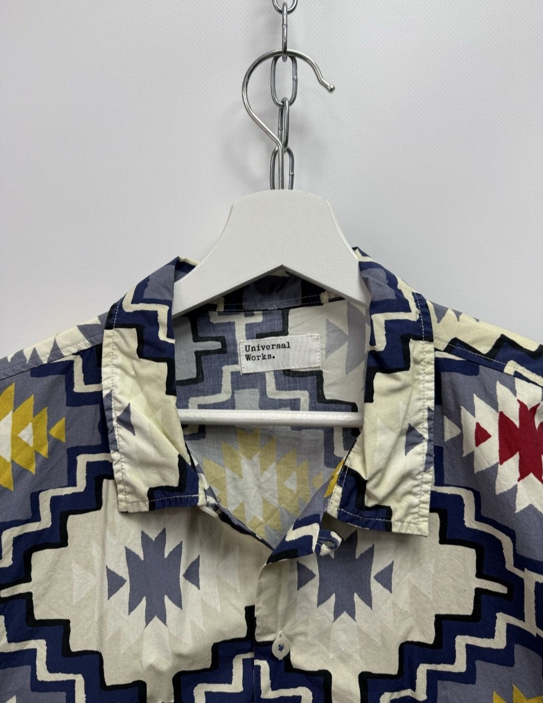 Works Universal Works Santa Fe Poplin Aztec Shirt