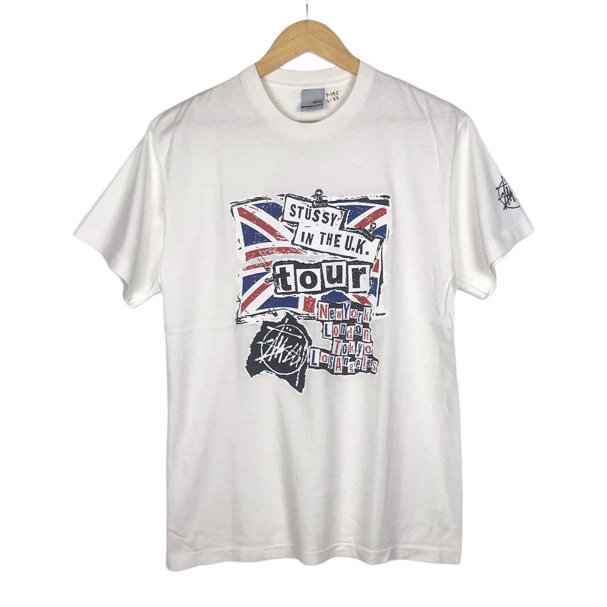 Stussy X Vintage Rare Vintage Stussy Sex Pistols Anarchy In The Uk Tour T-Shirts, Hoodie, Sweatshirt | FlexRushtees.com