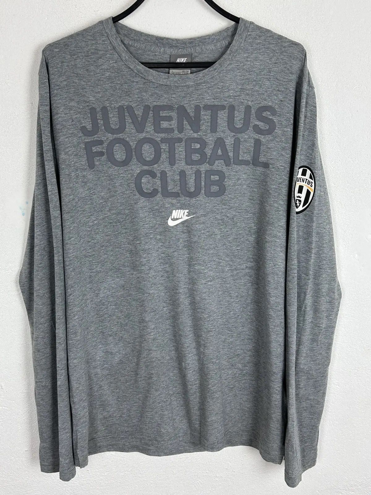 Juventus F C Long Sleeve T Shirt In Grey