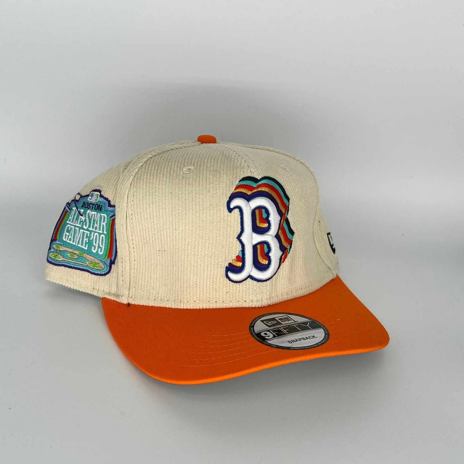 New Era Cream Orange Boston Red Sox 99 Boston All Star Game New Era