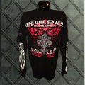 Vintage Kwang Ok Min Heaven Hell Long Sleeve T Shirt Mens 2xl Black 100 Cotton Nwot Winter S