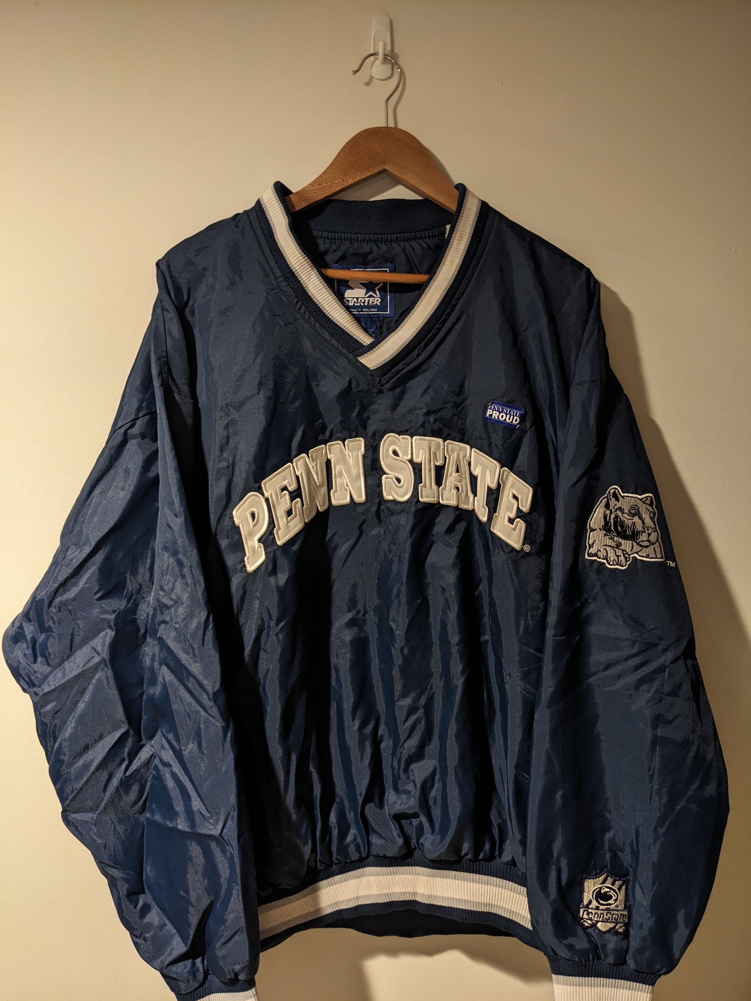 Starter Vintage 90s Penn State Nittany Lion Starter Windbreaker