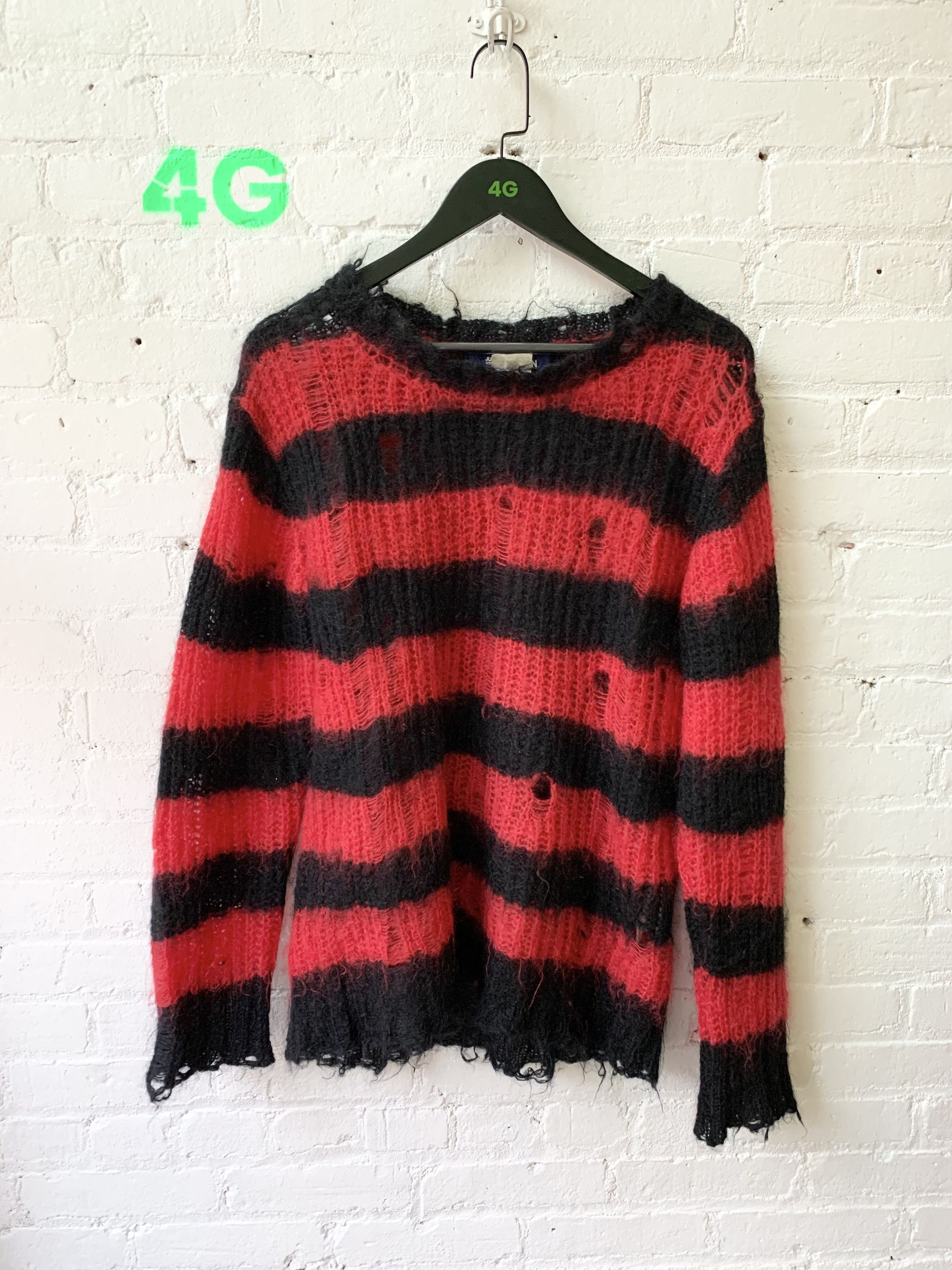 Watanabe Junya Watanabe Comme Des Garcons Nightmare On Elm Sweater