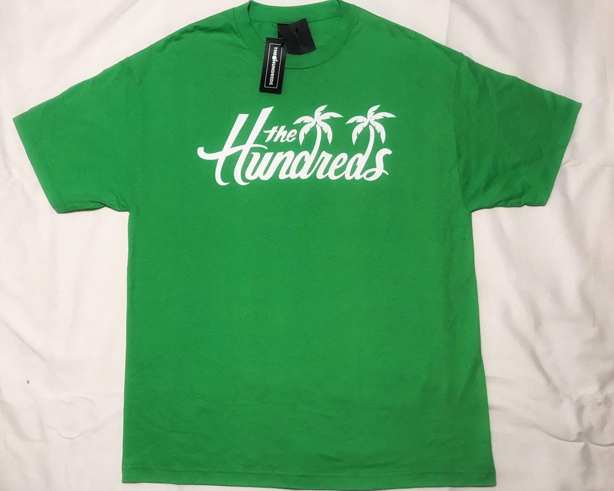 The Hundreds Green Logo Tee Hoodie, Sweatshirt | FlexRushtees.com