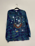 Grateful Dead X Vintage 1997 Grateful Dead Space Your Face Long Sleeve Tshirt Galaxy Hoodie, Sweatshirt