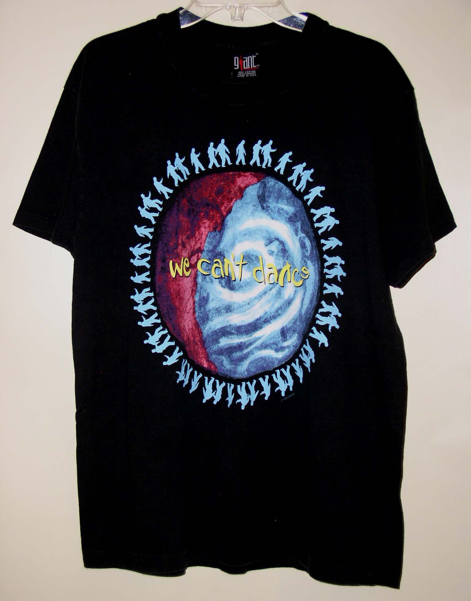 Giant Genesis Concert Tour T Shirt 1992 We Can T Dance Giant Tag