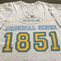 Vintage Logo Fruit Of The Loom 1851 Promo Tee Shirt