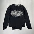 Comme Des Garcons A W 15 Metal Logo Sweater