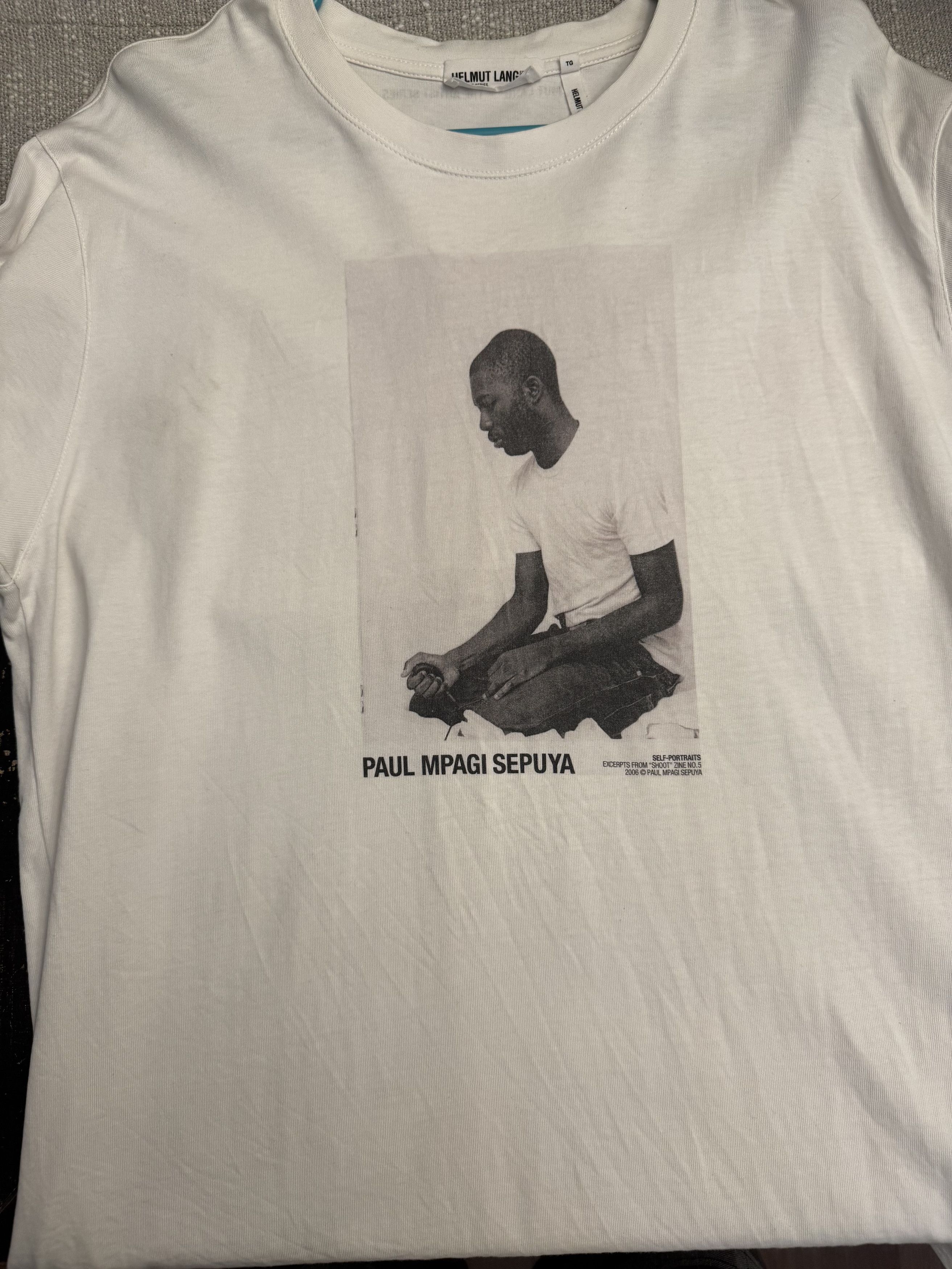 Lang Helmut Lang Artist Series Paul Sepuya Tee Hoodie, Sweatshirt | FlexRushtees.com