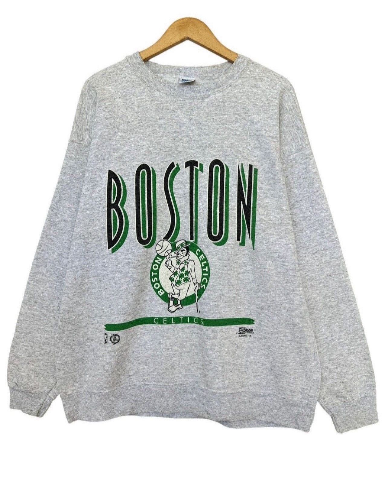 Vintage 90s Boston Celtics Sweatshirt Salem Sportwear Usa T-Shirts, Hoodie | FlexRushtees.com