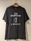 Vintage The Terminator Govenator I Ll Be Back Movie T Shirt