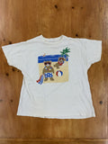Vintage Two Bears On A Beach Tee