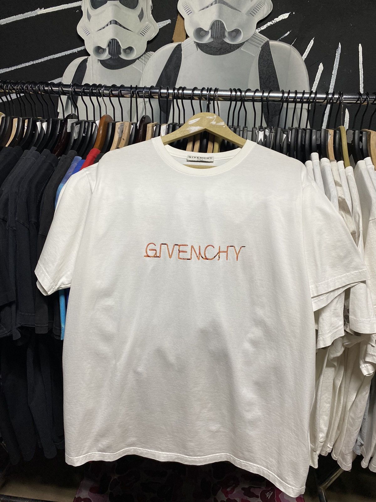 Givenchy Spellout T Shirt Los Angeles Logo T Shirt Large Hoodie, Sweatshirt | FlexRushtees.com
