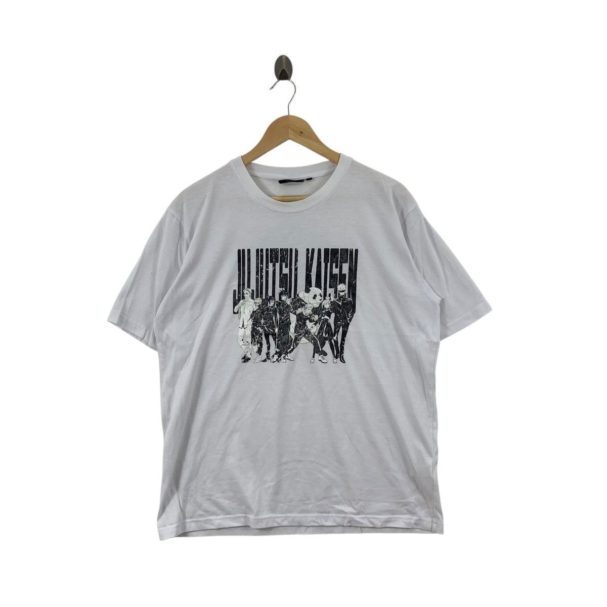 Anime Jujutsu Kaisen Character Logo Manga Tee Shirt Top