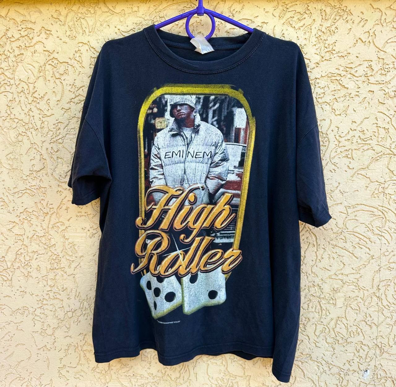 Rare Eminem T Shirt 2000s Higt Roller Hoodie, Sweatshirt | FlexRushtees.com