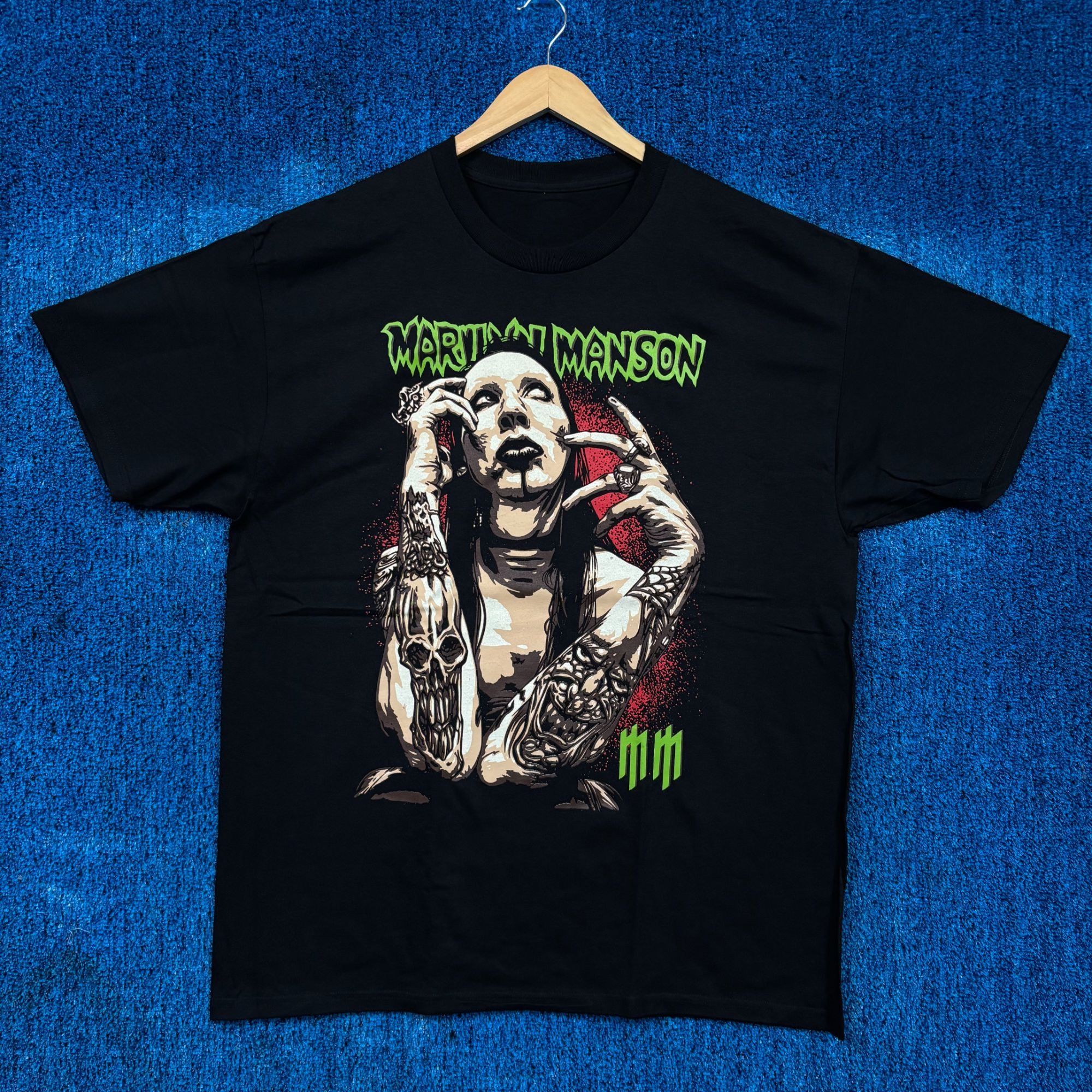 Manson Marilyn Manson Mm Sweet Dreams Industrial Metal Band Tee Xl Hoodie, Sweatshirt | FlexRushtees.com