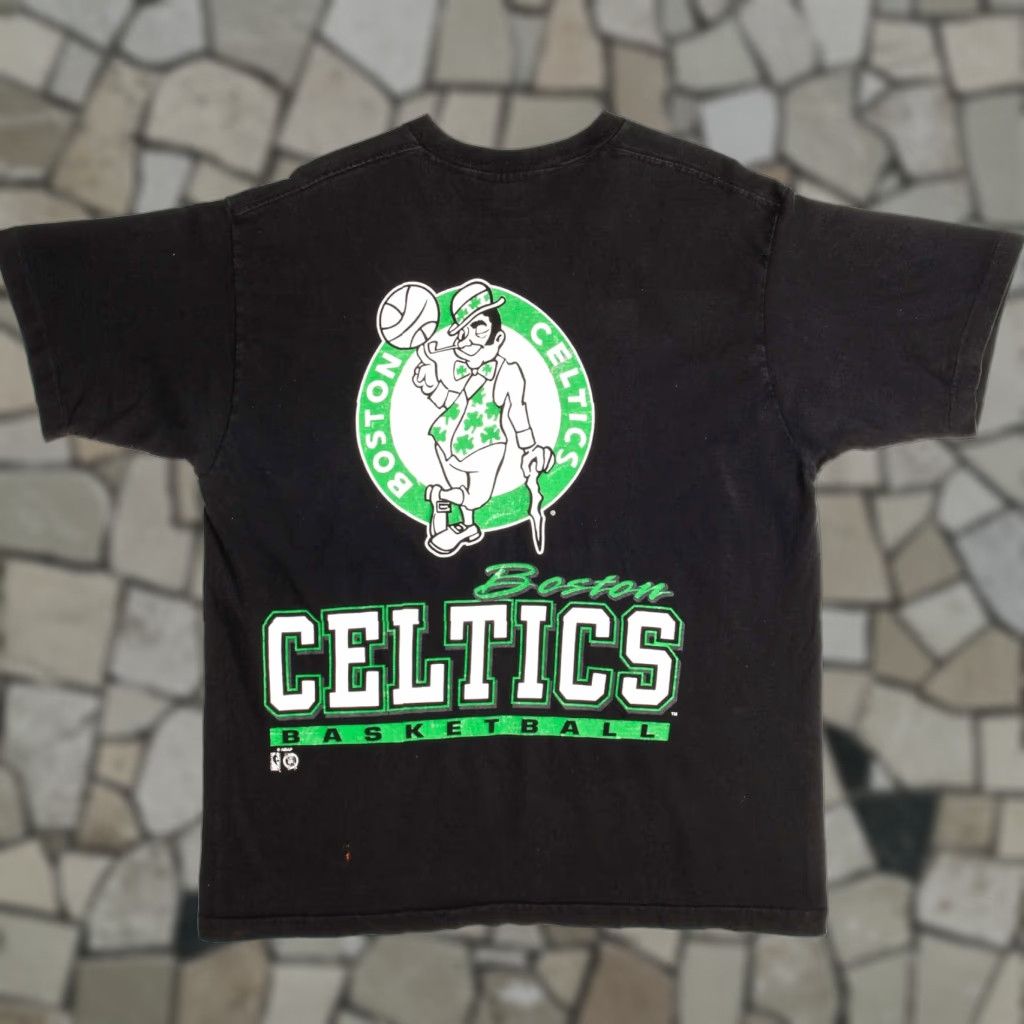 Salem Sportswear Vintage Nba Boston Celtics Tee Shirt 1990s Salem Sportswear Xl Made In Usa Shirt Un Hoodie, Sweatshirt