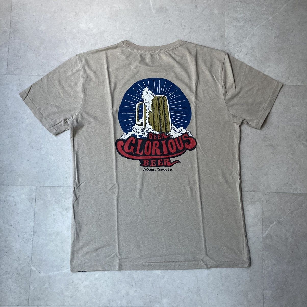 Vintage Volcom Stone Co Beer Tee Hoodie, Sweatshirt | FlexRushtees.com