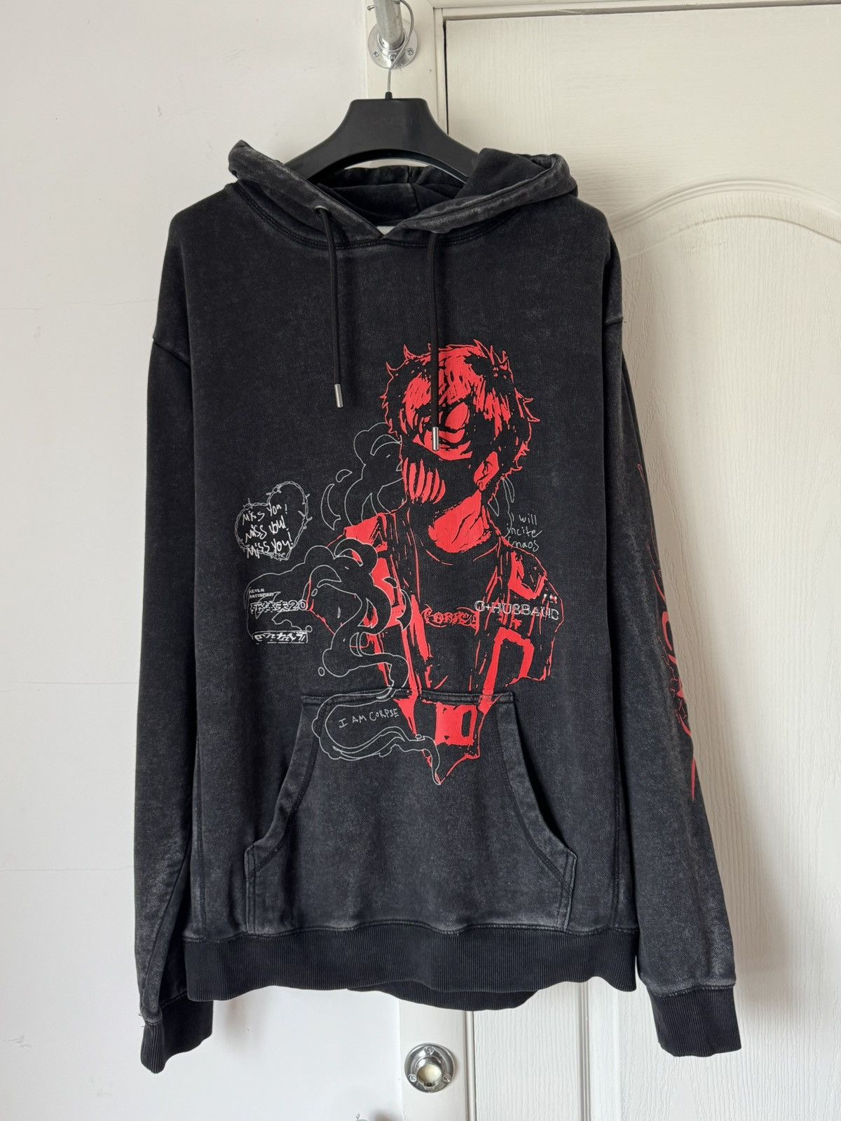 Band Tees Corpse Husband Limited Edition Printed Hoodie Sweatshirt | FlexRushtees.com