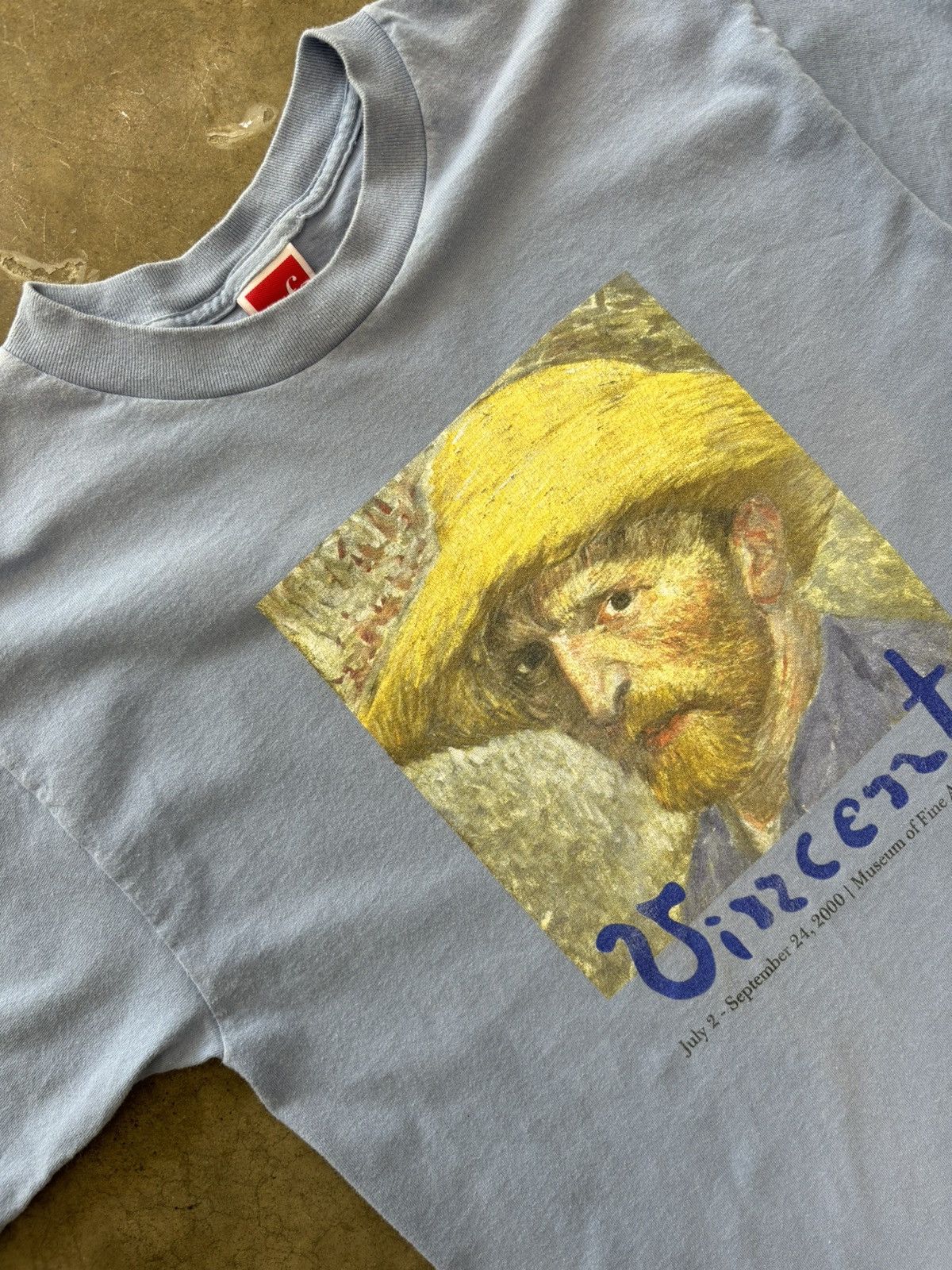 Vintage 2000 Vincent Van Gogh Museum Of Fine Arts Tee M Hoodie, Sweatshirt | FlexRushtees.com