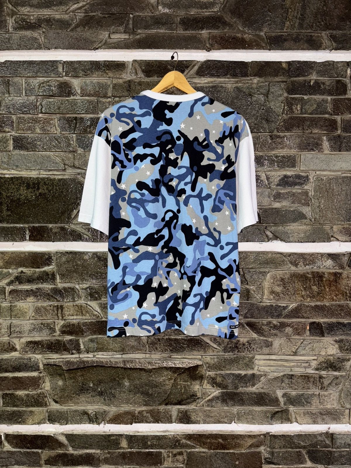 Gu White Camouflage Oversized Tee Hoodie, Sweatshirt | FlexRushtees.com