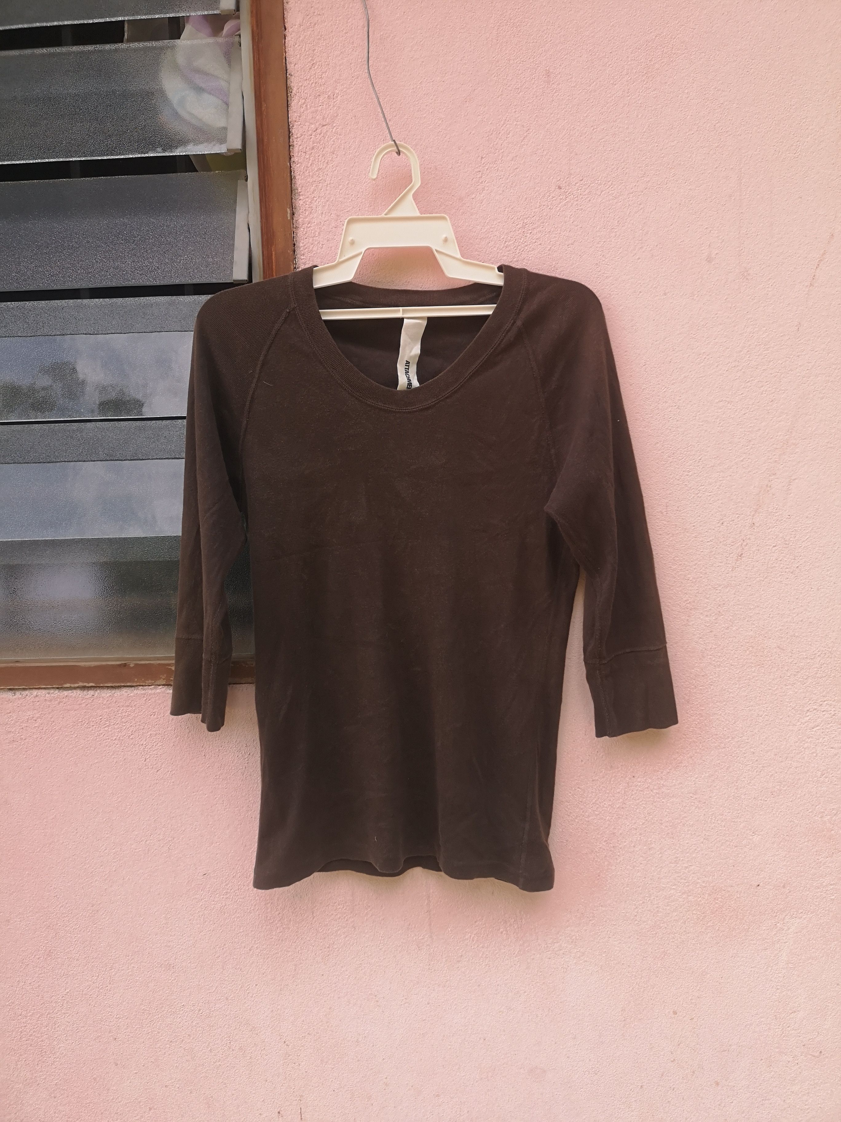 Attachment U Neck Quater Sleeve