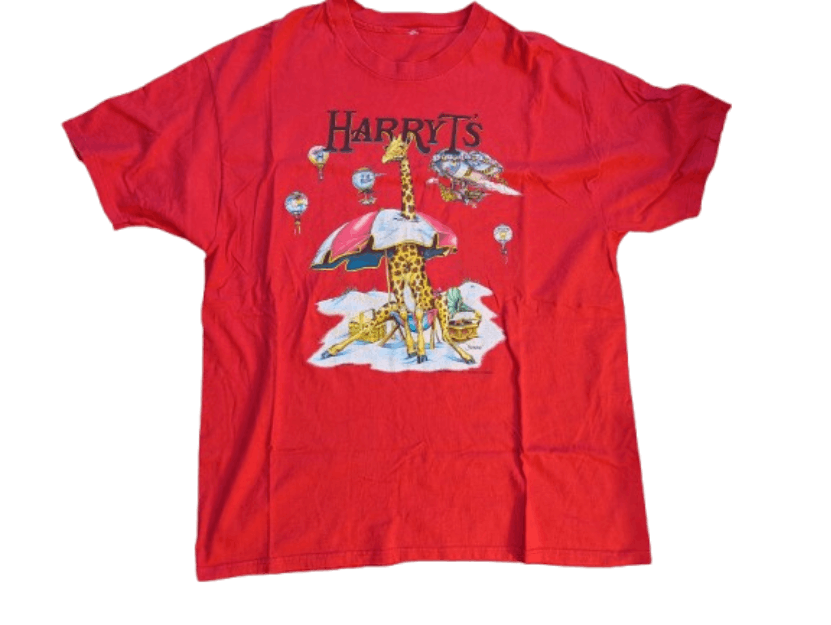 Vintage 1994 Harry T S Destin Yatch Club Promo Beach Shirt