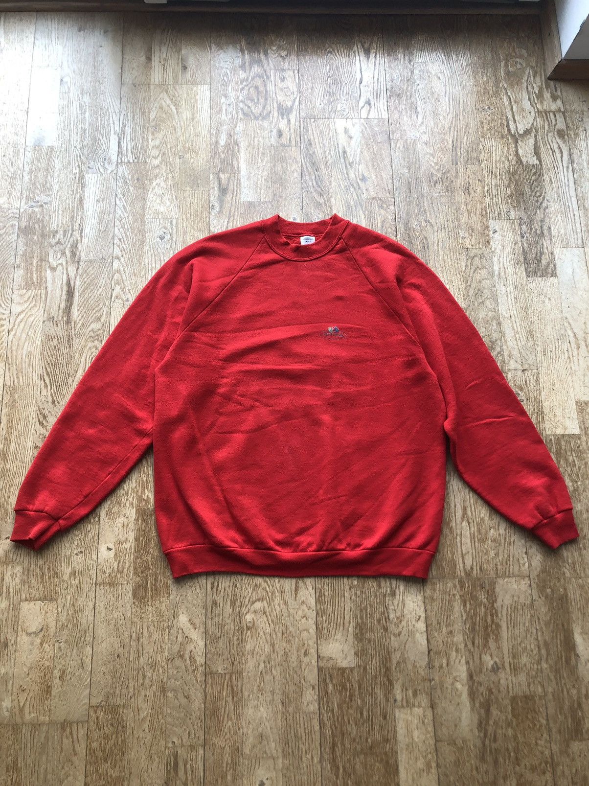 Vintage Rare Fruit Of The Loom Vintage Classic Crewneck Sweatshirt