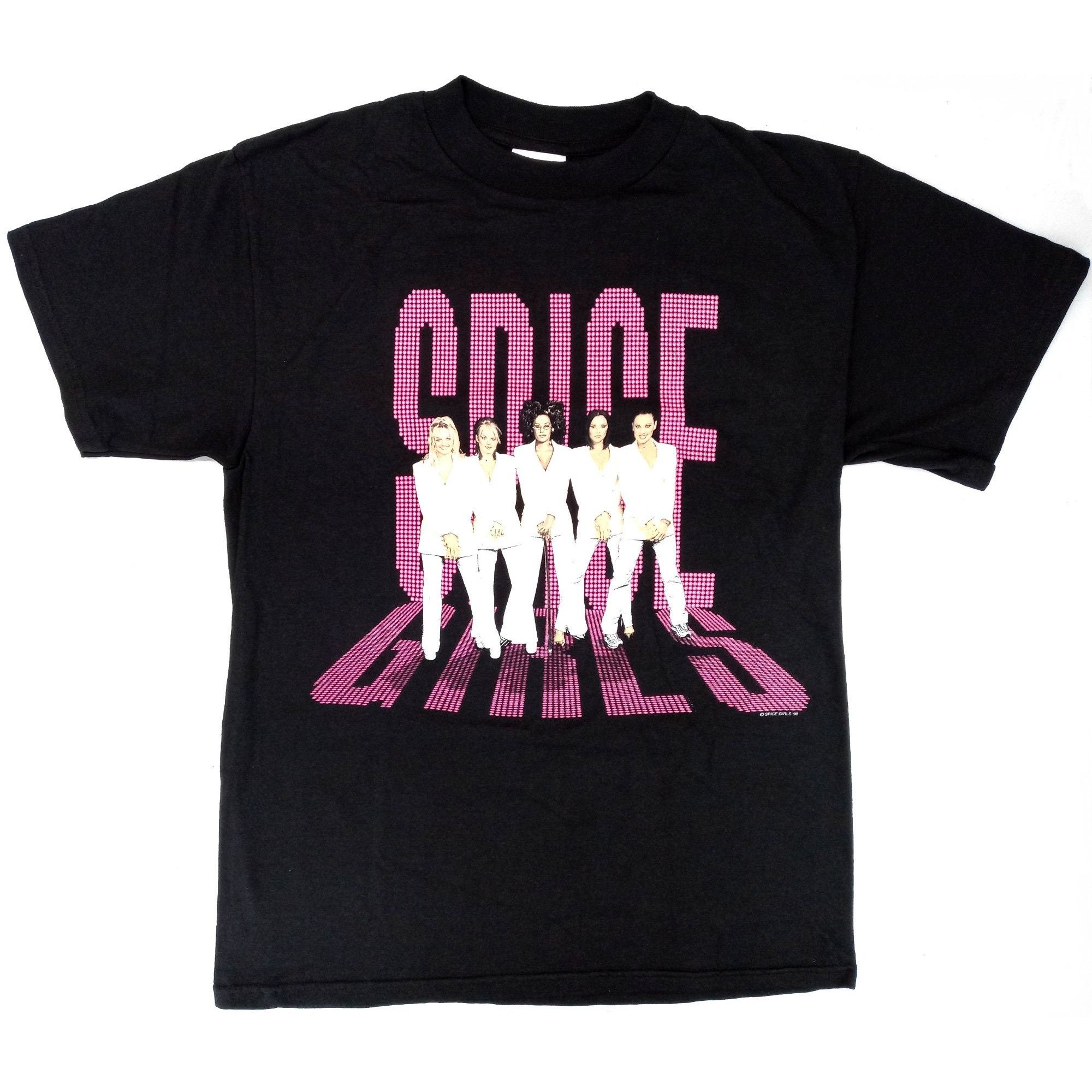 Tultex X Vintage Spice Girls Vintage T Shirt New Deadstock Tour Spiceworld Hoodie, Sweatshirt | FlexRushtees.com