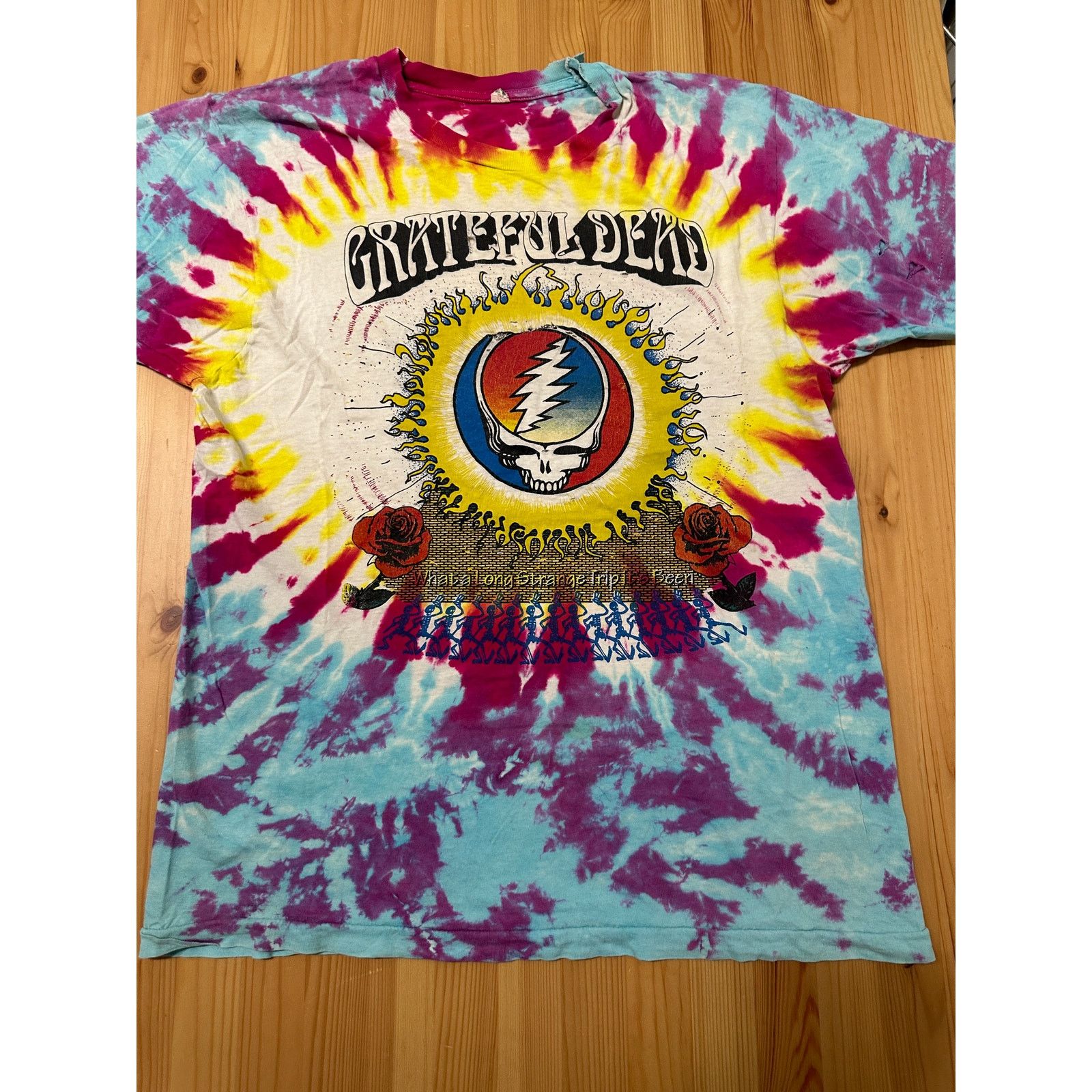 Other Vtg 93 Grateful Dead Summer Tour T Bootleg Tee Shirt Medium Hoodie, Sweatshirt | FlexRushtees.com