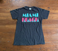 Delta Vintage Y2k S Miami Beach Faded Tee