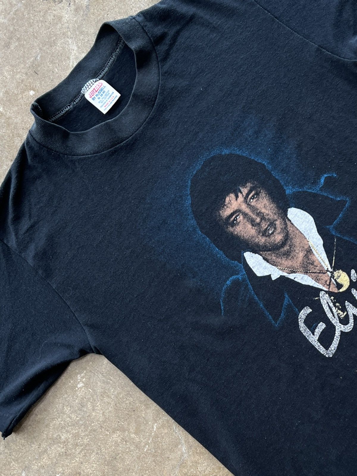 Band Tees Vintage 80s Elvis Presley Rock N Roll Tee Medium Hoodie, Sweatshirt | FlexRushtees.com