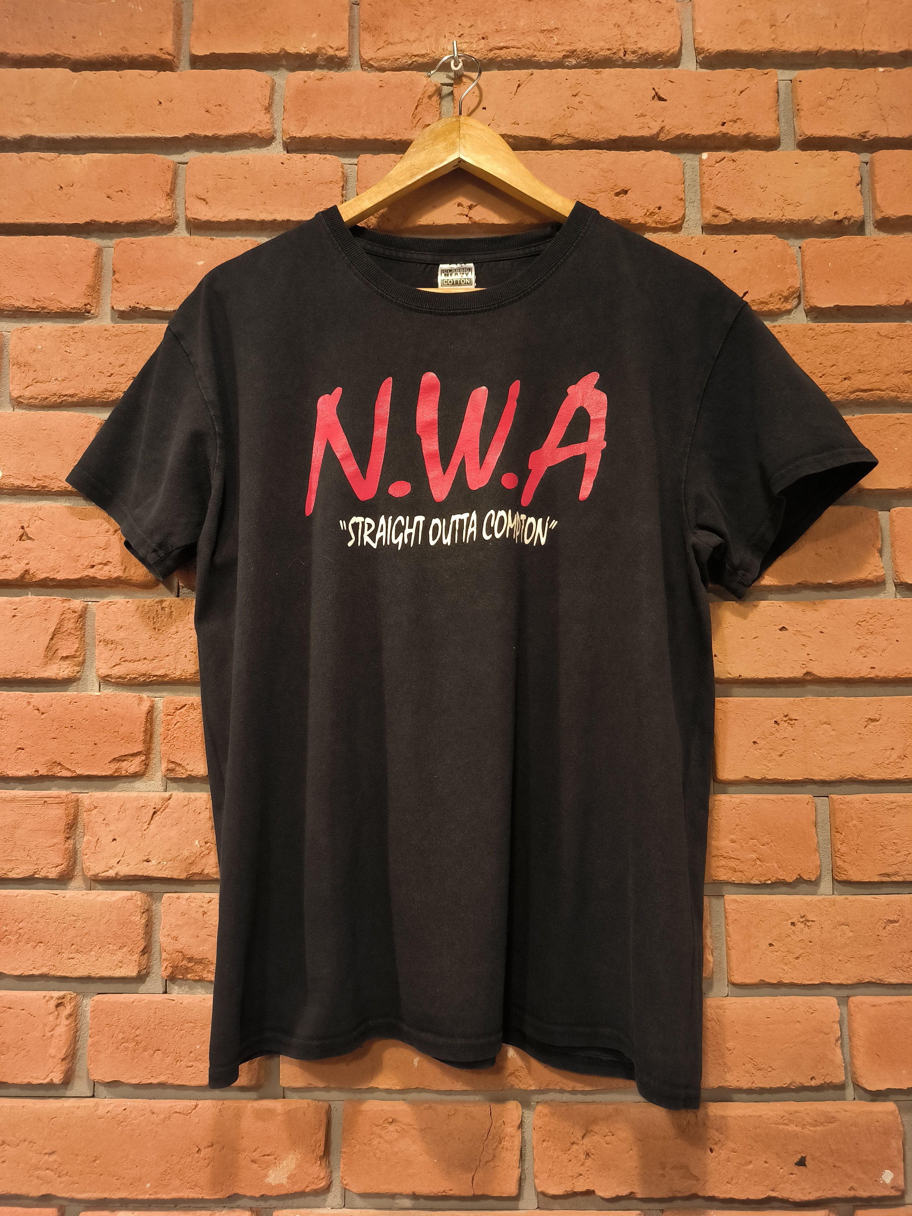 Vintage Nwa Straight Outta Compton T Shirt Print Hoodie, Sweatshirt | FlexRushtees.com
