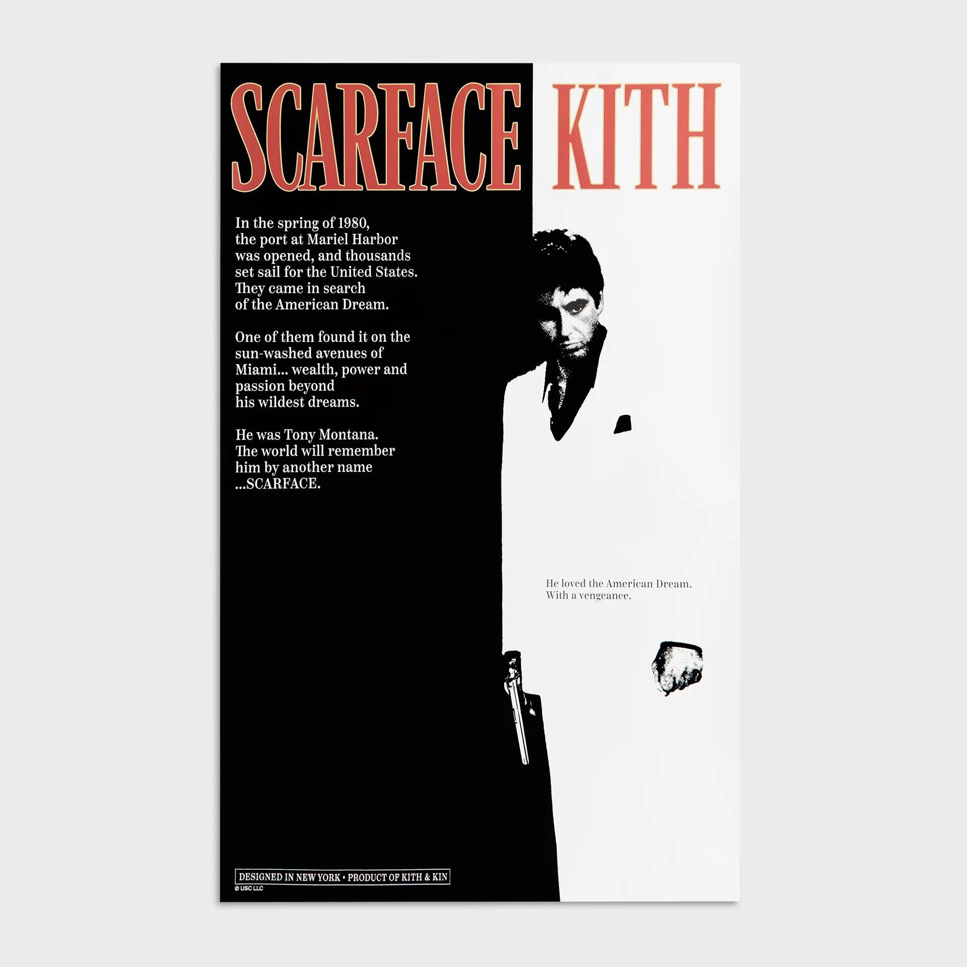 Kith For Scarface Movie Poster