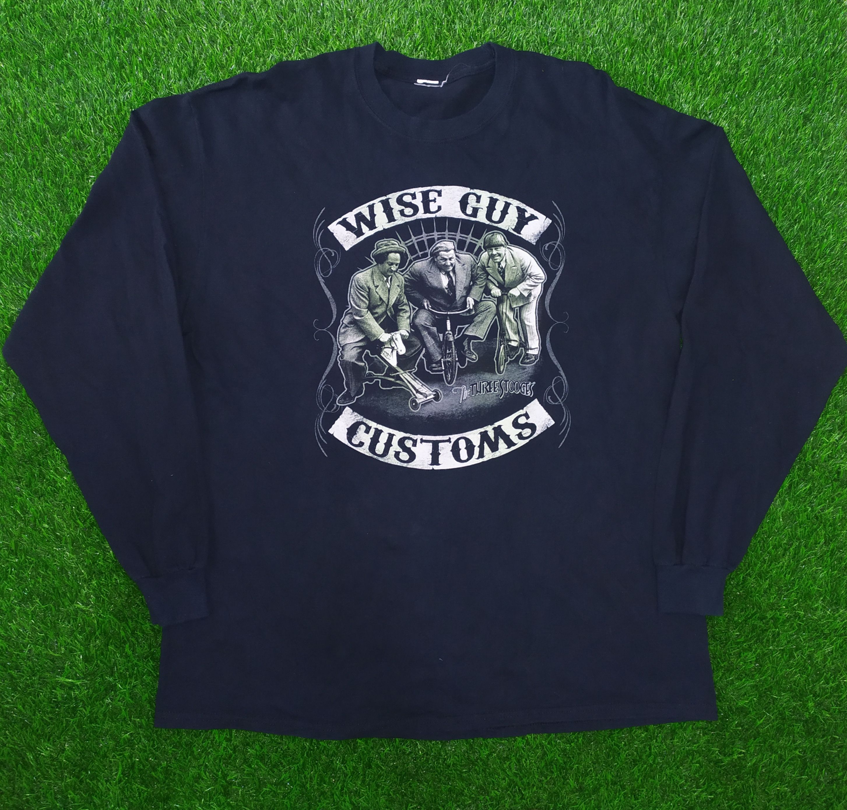 Other The Three Stooges Wise Guy Customs Long Sleeve Tee