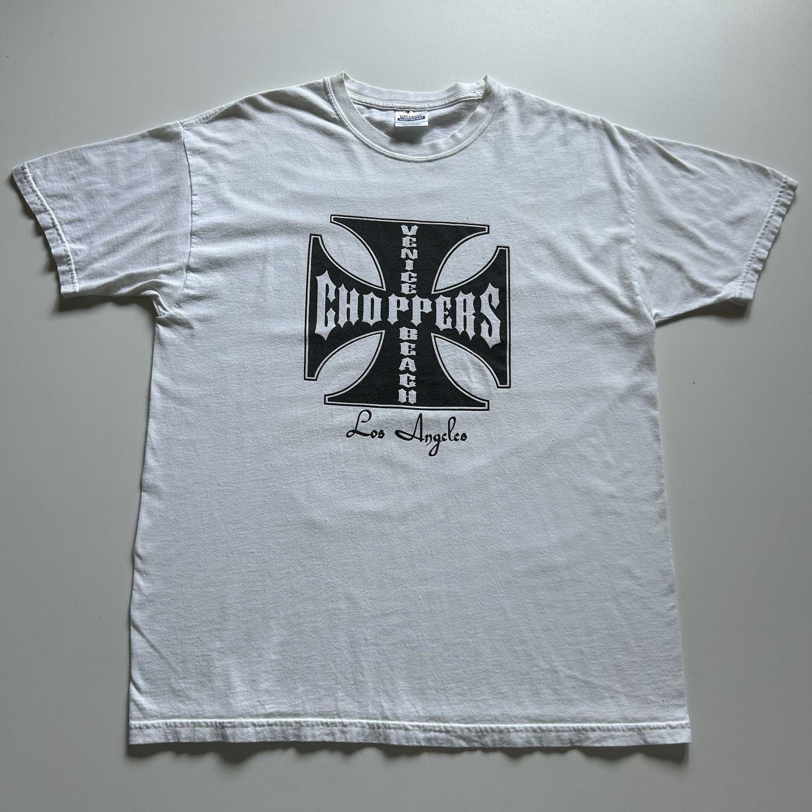 Vintage Venice Beach Choppers T Shirt Large Y2k Cross Rare Hoodie, Sweatshirt | FlexRushtees.com