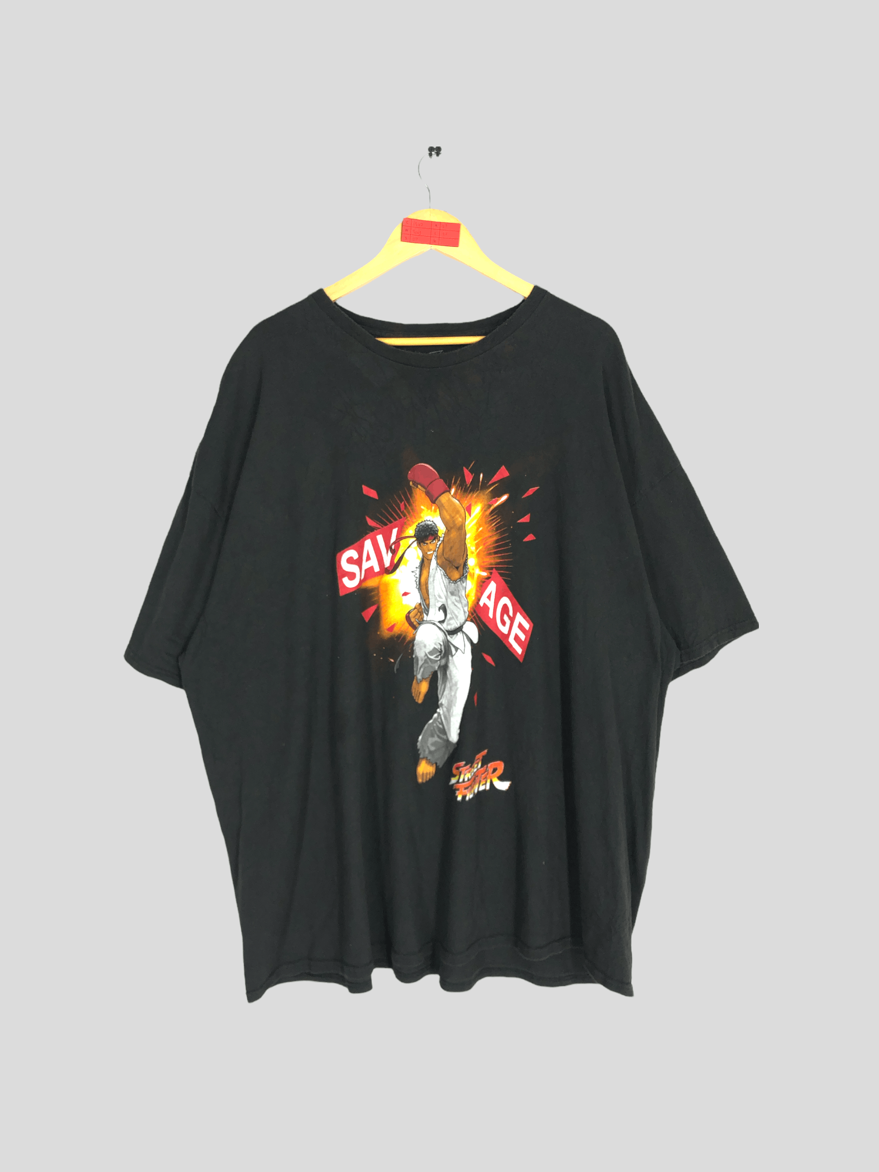 Vintage Y2k Ryu Street Fighter T Shirt Oversized