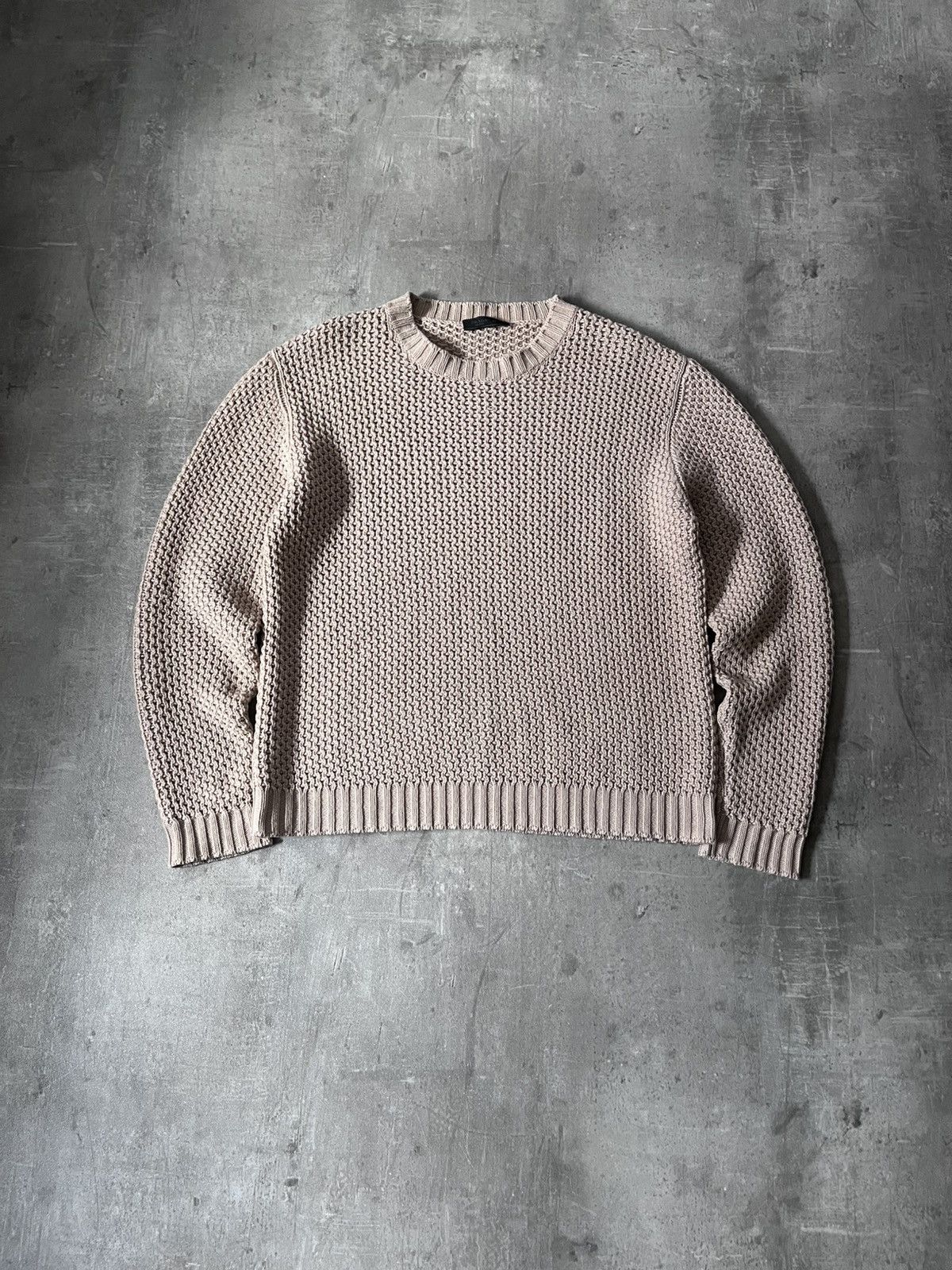 Prada Cashmere Textured Sweater Beiege T-Shirts, Hoodie, Sweatshirt | AU16VibeMintTees.com